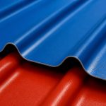 Color Coated Roofing Sheet (Blue / Red)