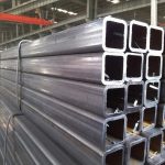 Galvanized Square Steel Tube Q345 / ASTM A53 / A500