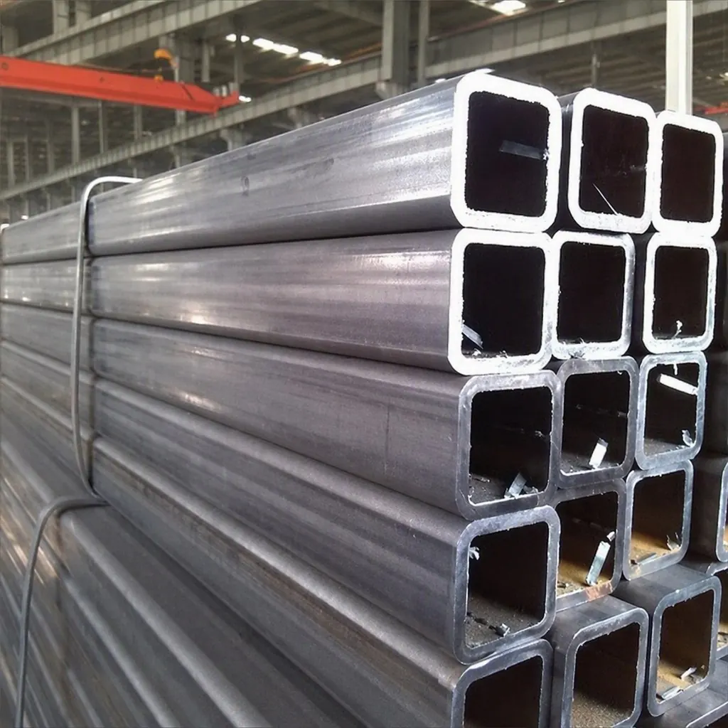 Tube Carré Galvanisé Q345 / ASTM A53 / A500 – Profilé Structurel