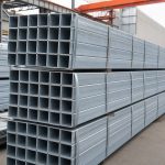 Galvanized Square Steel Tube Q345 / ASTM A53 / A500