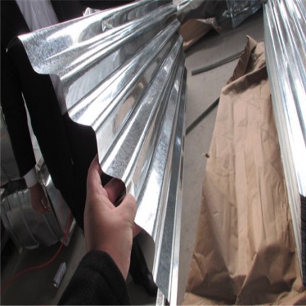 Corrugated Galvanized Steel Sheets with Zinc Coating