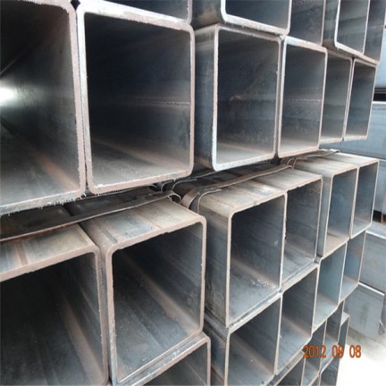 High Strength Square Steel Tube, 6m Length, Black